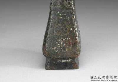 图片[3]-Bronze zun vessel with cloud design, 15th to 18th century, Ming to Qing dynasty-China Archive